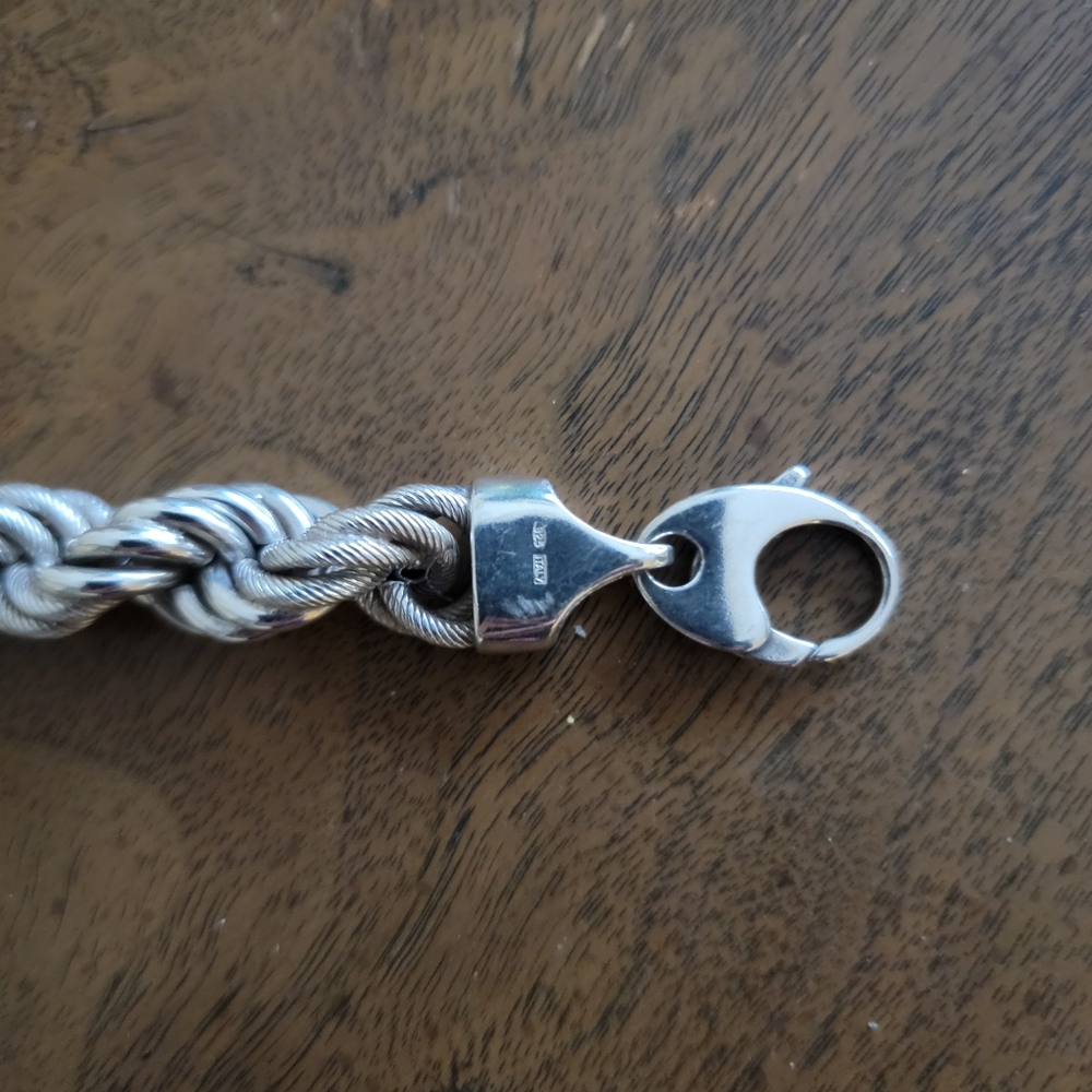 Vintage, Sterling Silver GUCCI bracelet - Picture 4 of 10
